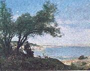 Juan Luna Bay of Biscay France oil painting artist